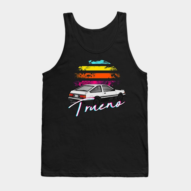 AE86 TRUENO Tank Top by lazartemarjun